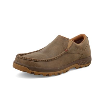 Image showing 0 th Twisted X Men's Slip-On Driving Moc Shoes, MXC0003