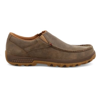 Image showing 4 th Twisted X Men's Slip-On Driving Moc Shoes, MXC0003