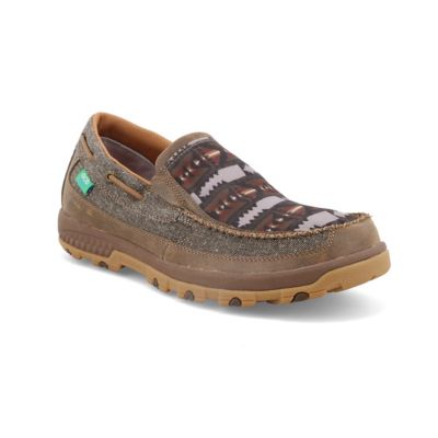 Image showing 7 th Twisted X Men's Slip-On Driving Moc Shoes, MXC0006