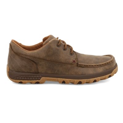 Image showing 4 th Twisted X Men's Driving Moc Boat Shoes