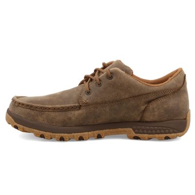 Image showing 6 th Twisted X Men's Driving Moc Boat Shoes
