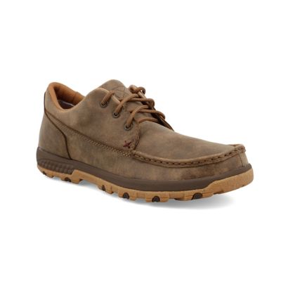 Image showing 7 th Twisted X Men's Driving Moc Boat Shoes