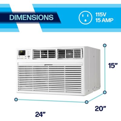 Image showing  8,000 BTU Thru-the-Wall Air Conditioner