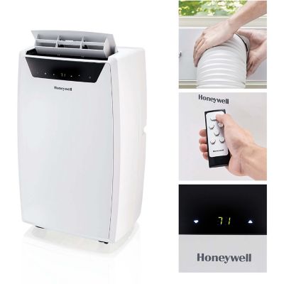 Honeywell 11,000 BTU Portable Air Conditioner with Dehumidifier and Fan, White