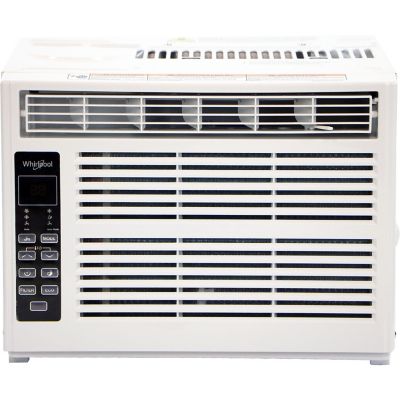 Whirlpool 6,000 BTU 115V Window-Mounted Air Conditioner with Remote Control -  WHAW061CW