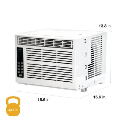 Image showing  115V Window Air Conditioner with Remote Control, 250 sq. ft., 6,000 BTU