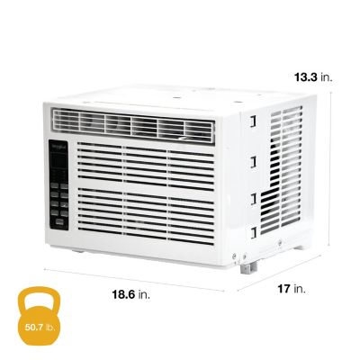 Image showing  115V Window Air Conditioner with Remote Control, 350 sq. ft., 8,000 BTU