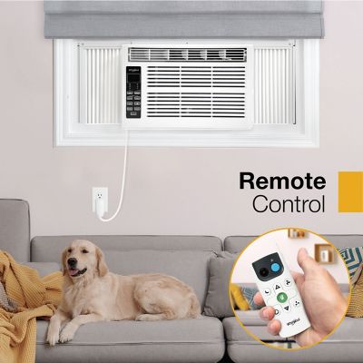 Image showing  115V Window Air Conditioner with Remote Control, 350 sq. ft., 8,000 BTU