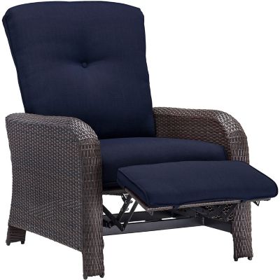 Cambridge Corrolla Outdoor Luxury Patio Recliner in Navy