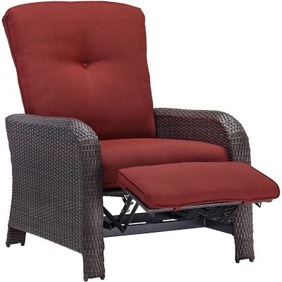 Cambridge Corrolla Outdoor Luxury Patio Recliner in Red