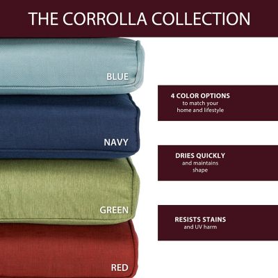 Image showing  Corrolla Outdoor Luxury Patio Recliner in Red