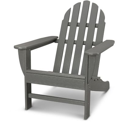 Hanover Classic All-Weather Adirondack Chair, Gray