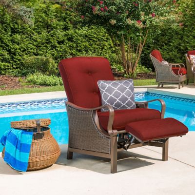 Image showing  Indoor/Outdoor Lattice Throw Pillow, Grey