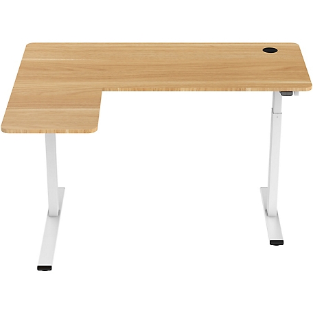 Hanover Large L-Shaped Sit-Stand Height-Adjustable Electric Desk