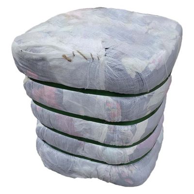 Image showing  Supreme Quality Smooth Jersey Cotton Lint-Free Cleaning T-Shirt Cloth Rags, Assorted, 100 lb.