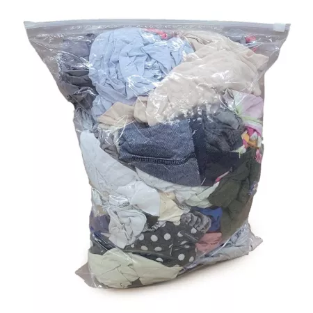 Pro-Clean Basics Recycled T-Shirt Cleaning Cloths Lint-Free 100% Cotton 4 lb. Cleaning Cloths & Dusters