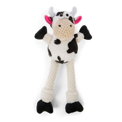Image showing  Checkers Skinny Cow Squeaky Plush Dog Toy, Chew Guard Technology, Small