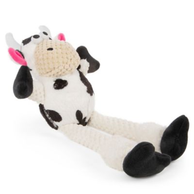 Image showing  Checkers Skinny Cow Squeaky Plush Dog Toy, Chew Guard Technology, Small