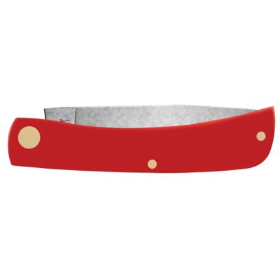 Image showing  2.8 in. American Workman Synthetic CS Sod Buster Jr. Knife, Red