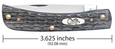 Image showing  2.8 in. Worn Bone CS Sod Buster Jr. Pocket Knife