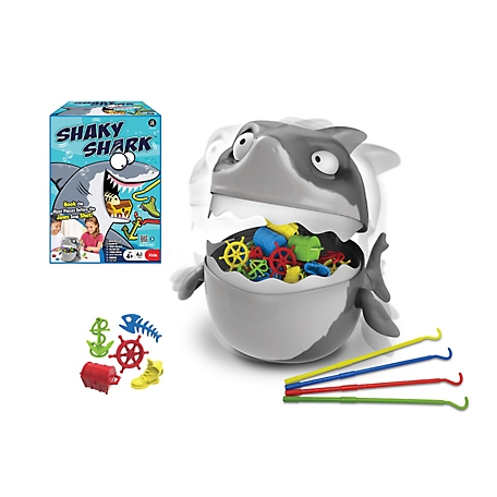 Ambassador Kids' Shaky Shark Reflex Game, For Ages 4+, 20+ pc.