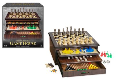 Ambassador Craftsman Deluxe Wooden Game House