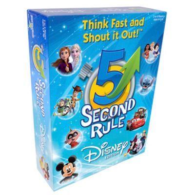 Disney 5 Second Rule Disney Edition, Fun Family Game About Your Favorite Disney Characters, For Ages 6+