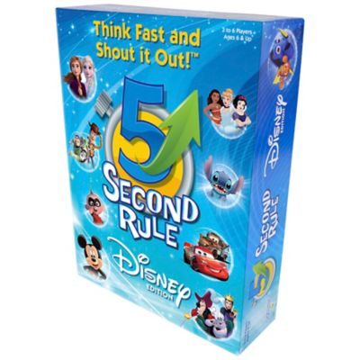 Image showing 6 th Disney 5-Second Rule Disney Edition, Fun Family Game About Your Favorite Disney Characters, For Ages 6+