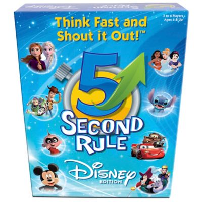 Image showing 7 th Disney 5-Second Rule Disney Edition, Fun Family Game About Your Favorite Disney Characters, For Ages 6+