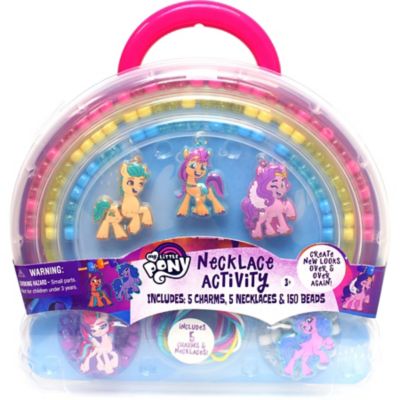 my little pony tara toys my little pony necklace activity craft set, for ages 3+