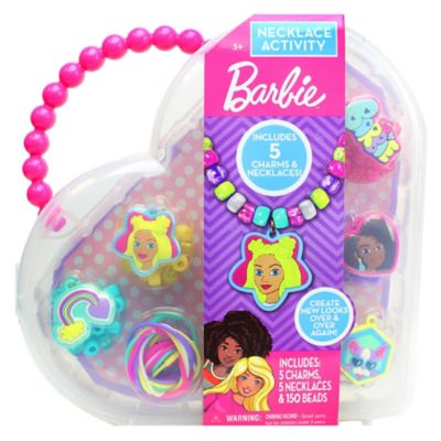 Barbie Tara Toys Barbie Necklace Activity Craft Set, For Ages 3+