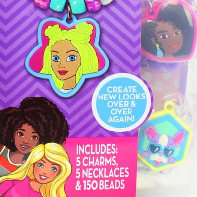 Image showing  Tara Toys Barbie Necklace Activity Craft Set