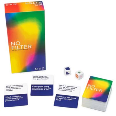 Image showing  No Filter Candid Conversation Game, 3+ Players, For Ages 12+, 20 Minute Game Play