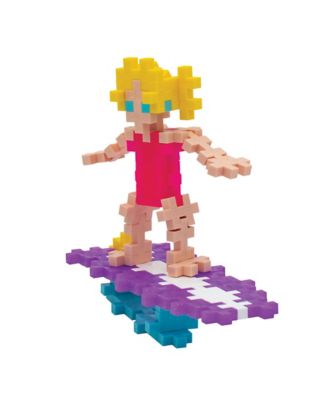 Image showing  Surfer Girl Mini Building Toy in Tube, For Ages 5+, 70 pc.