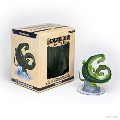 Image showing  Pathfinder Battles The Mwangi Expanse Mamlambo Figure, Set 21, Huge Sculpted Figure