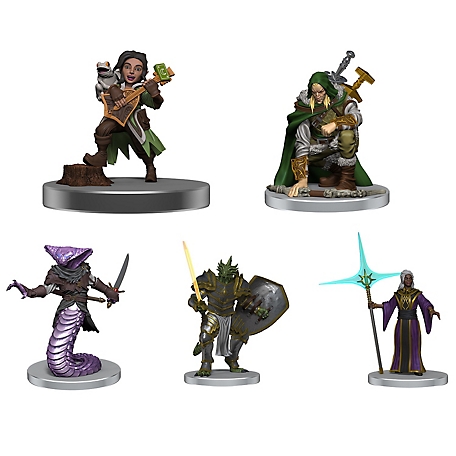 WizKids Games Magic The Gathering D&D Adventures In The Forgotten Realms Adventuring Party Collectible Figure Starter Set