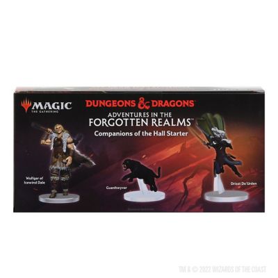 Image showing  Magic the Gathering D&D Adventures In The Forgotten Realms Adventuring Party Collectible Action Figure Starter Set