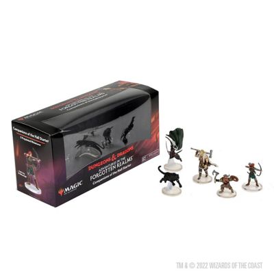 Image showing  Magic the Gathering D&D Adventures In The Forgotten Realms Adventuring Party Collectible Action Figure Starter Set
