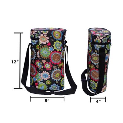 Image showing 6 th Chill Out! 30-Can Floral Print Wine Tote and Soft-Sided Cooler Set
