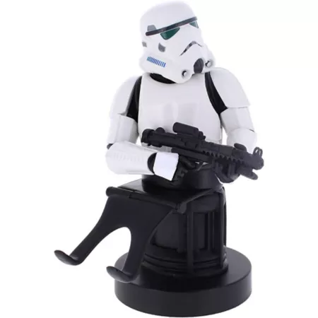 STAR WARS Exquisite Gaming Imperial Stormtrooper Cable Guy Cell Phone and Controller Holder Cell Phone Holders & Pouches