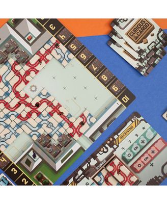 Image showing  Curious Cargo Strategy Board Game, 2 Players, For Ages 14+