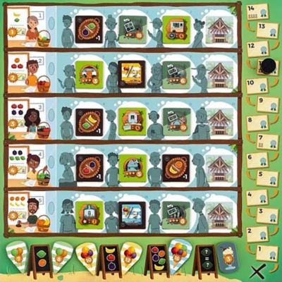 Image showing  Juicy Fruits Strategy Family Game, 1-4 Players, For Ages 8+