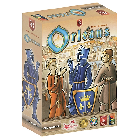 Capstone Games Orleans Deck Bag and Pool Building Strategy Board Game, 2-5 Players, For Ages 12+, 90 Minute Game Play