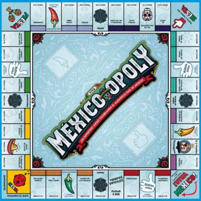 Image showing  Mexico-Opoly: Spanish Board Game, 2-6 Players, For Ages 8+