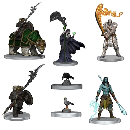 WizKids Games Death Saves: War of Dragons Pre-Painted Miniature Figures, Box Set 1, 8 pc. Set