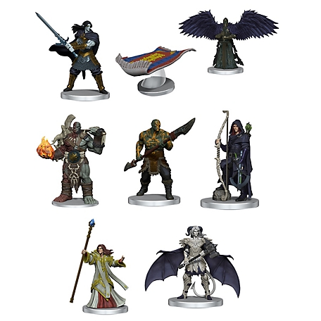WizKids Games Death Saves: War of Dragons Pre-Painted Miniature Figures, Box Set 2, 8 pc. Set