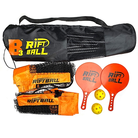 B3 Sport Games Riftball Paddle Ball Game System Toy, 2 Nets for Twice the Fun, For Ages 8+