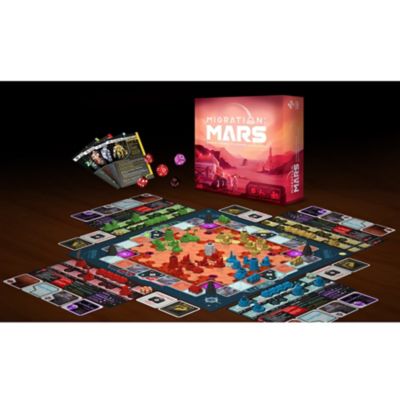 Image showing  Migration Mars Strategy Board Game, 2-4 Players, For Ages 12+