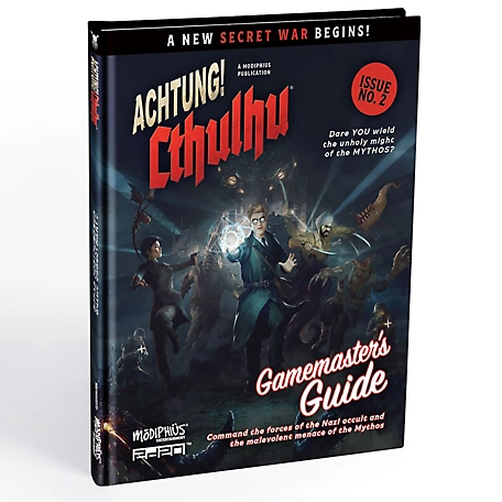 Modiphius Achtung! Cthulhu 2d20 Gamemaster's Guide, Expansion to The Player's Guide in Hardback