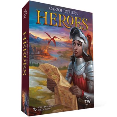 Thunderworks Cartographers Heroes Roleplaying Game, For Ages 10+, 1+ Players, 30-45 Minute Game Play